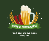 Virtual Oktoberfest Facebook Post