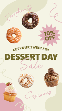 Dessert Day Sale TikTok Video