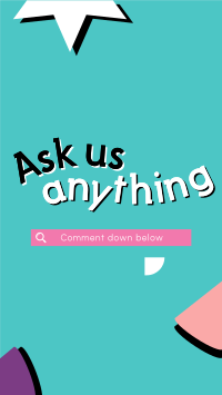 What Would You Like to Ask? Instagram Reel