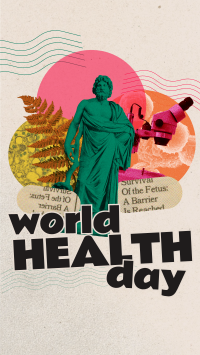 World Health Day Collage Facebook Story