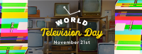 Rustic TV Day Facebook Cover
