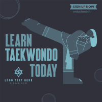 Taekwondo for All Linkedin Post
