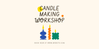 Candle Workshop Twitter Post