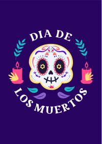 Day of the Dead Badge Flyer