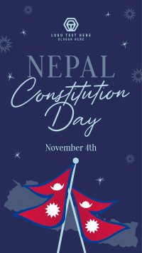 Nepal Constitution Day Instagram Story