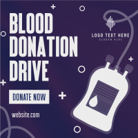 Blood Donation Drive Instagram Post