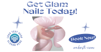 Glam Nail Salon Facebook Ad