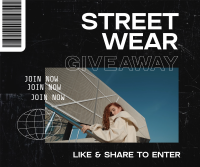 Streetwear Giveaway Facebook Post