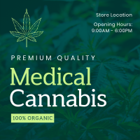 Medical Cannabis Instagram Post