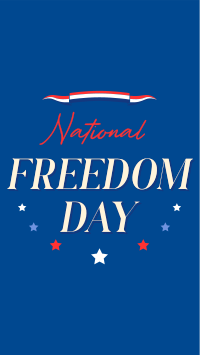 National Freedom Day Instagram Reel