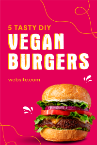 Vegan Burger Buns  Pinterest Pin