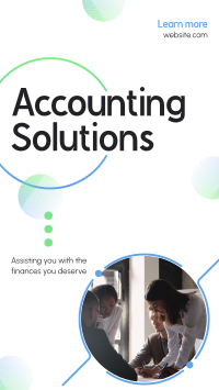 Business Accounting Solutions Instagram Story