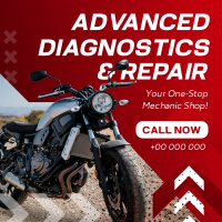 Motorcycle Advance Diagnostic and Repair Instagram Post