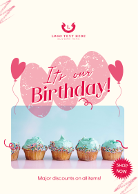 Birthday Business Promo Poster