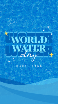 Quirky World Water Day Instagram Story