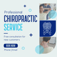 Chiropractic Service Linkedin Post Design