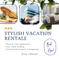 Vacation Rental Description Instagram Post