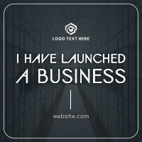 Minimalist Business Launch Instagram Post Design