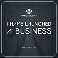 Minimalist Business Launch Instagram Post Image Preview