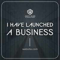 Minimalist Business Launch Instagram Post Image Preview