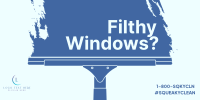 Filthy Window Cleaner Twitter Post