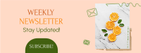 Fruity Weekly Newsletter Facebook Cover Design