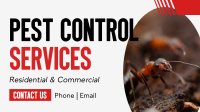 Pest Control Business Services Facebook Event Cover