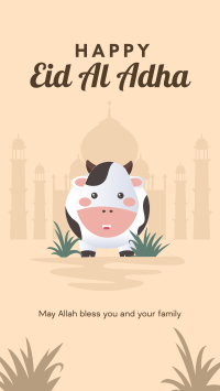 Eid Al Adha Cow Instagram Story