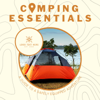 Camping Essentials Instagram Post