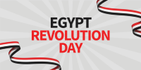 Egypt Revolution Day Twitter Post