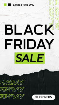 Black Fri-Yay Instagram Reel Design