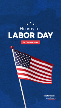 Happy Labor Day Facebook Story