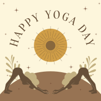 Mystical Yoga Linkedin Post Design