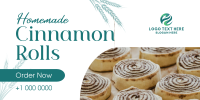 Homemade Cinnamon Rolls Twitter Post