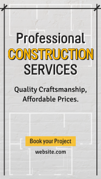 House Construction Service Instagram Reel Image Preview