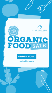 Organic Food Sale Instagram Reel Image Preview