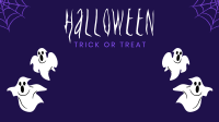 Halloween Party Zoom Background example 4