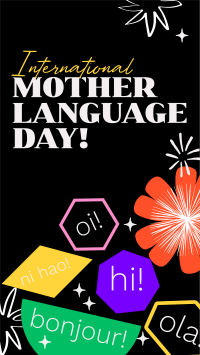 Quirky International Mother Language Day Instagram Reel