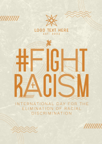 Fight Racism Now Flyer