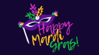 Colors of Mardi Gras Facebook Event Cover