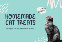 Cat Treats Recipe Pinterest Cover