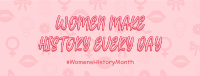 Women Make History Facebook Cover Image Preview