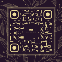 Beautiful Leaves Pattern QR Code