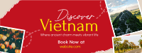 Vietnam Travel Tour Scrapbook Facebook Cover