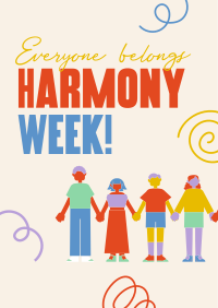 United Harmony Week Flyer