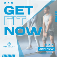 Ready To Get Fit Instagram Post Design