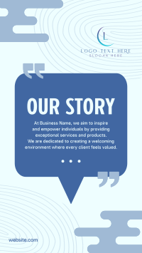 Professional Our Story Facebook Story Design