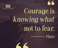 Manifest Courage Facebook Post