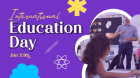 Education Day Learning YouTube Video Image Preview