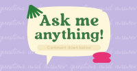 Interactive Question and Answer Facebook Ad